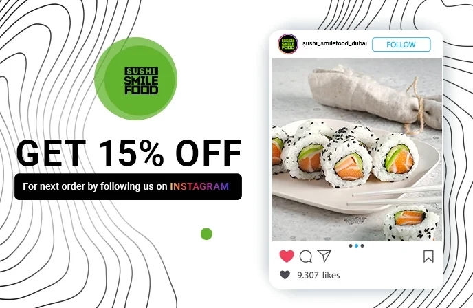 Get 15% off Your next order