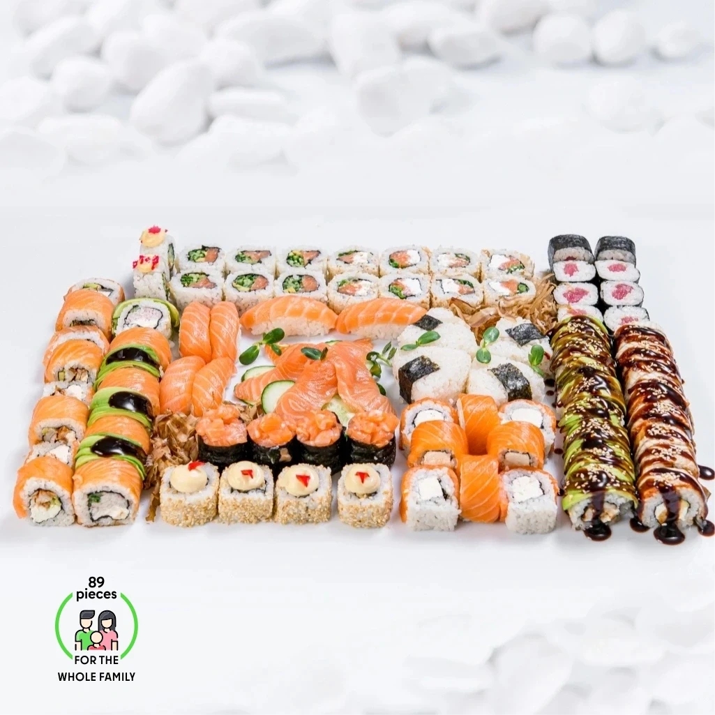 Large Family Sushi Box (89 pieces)
