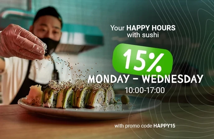 Your HAPPY HOUR!