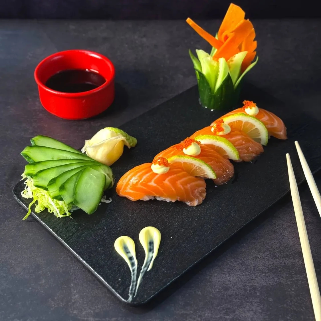 Premium Salmon Nigiri